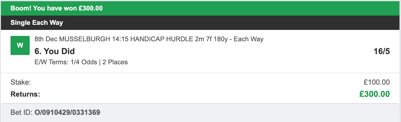 Bookie Profit Matrix - Winner 1 - 2025-12-08